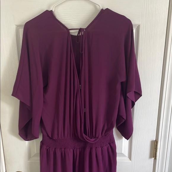 White House Black Market Plum Romper - Picture 5 of 8